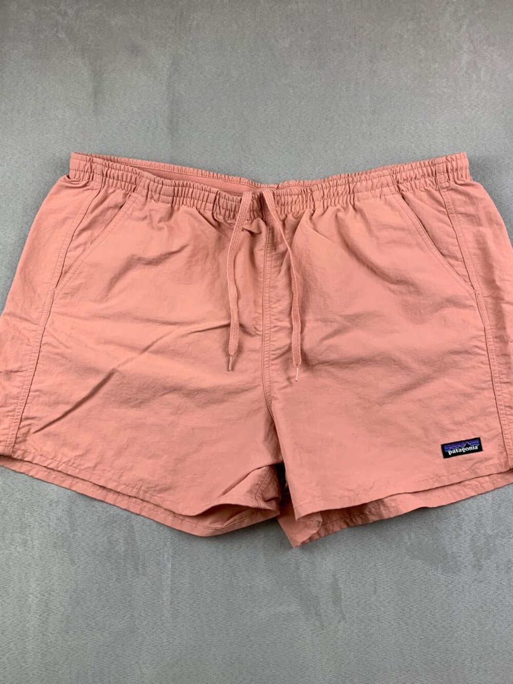 Patagonia Womens Baggies Shorts XL Pink Swim Trunks Unlined Relaxed Nylon 57059
